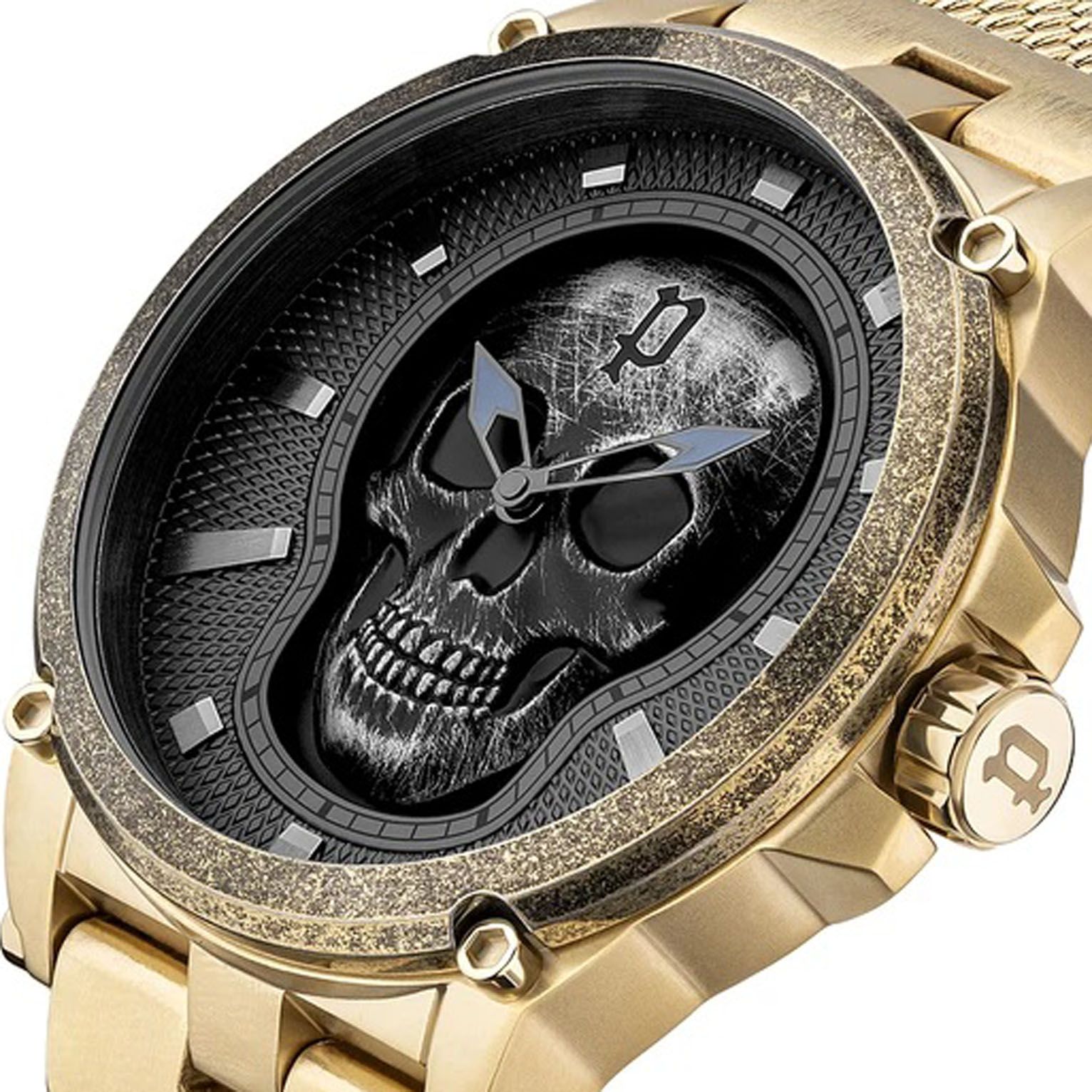 Reloj calavera police outlet