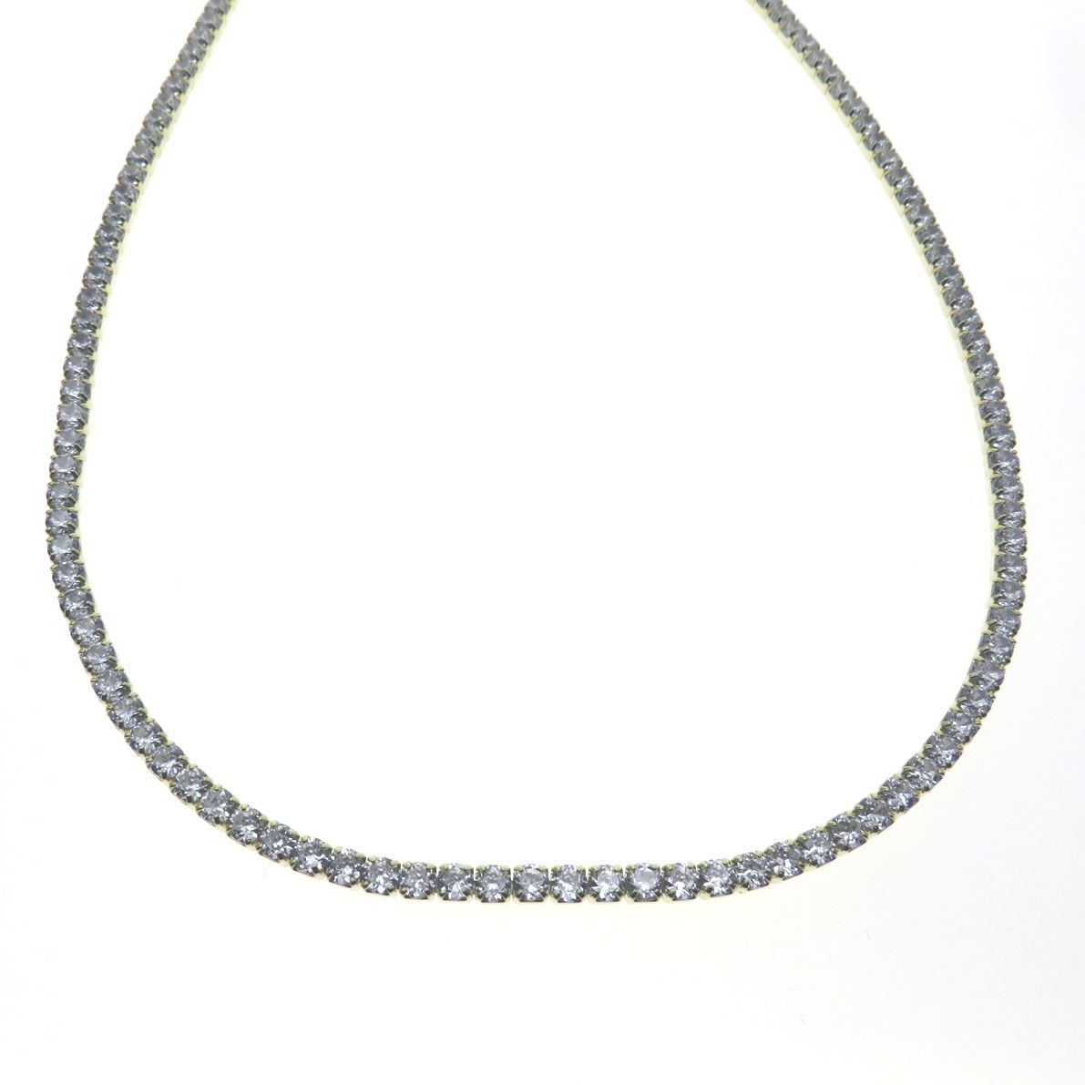 COLLAR MUJER PLATA LEY 925 Y CIRCONITAS 30C