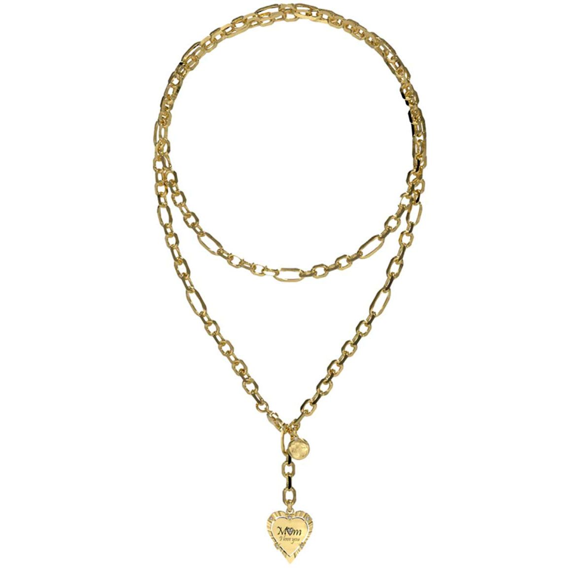 COLLAR MUJER ACERO DORADO GUESS JUBN04044JWYGT-U 