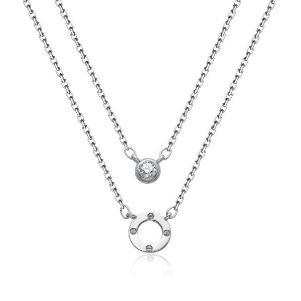 COLLAR MUJER PLATA DE LEY 925 50356