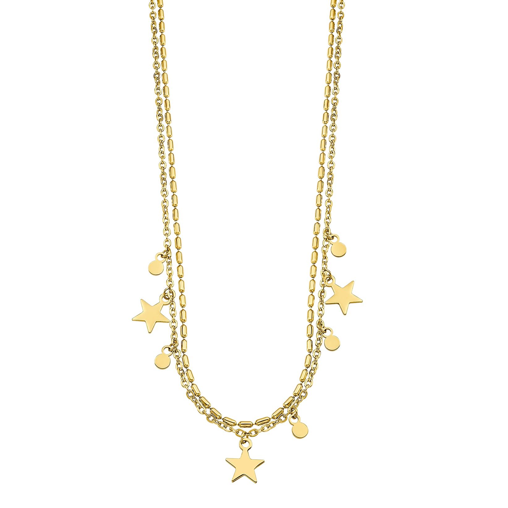 COLLAR MUJER LOTUS ACERO  LS2315-1/2