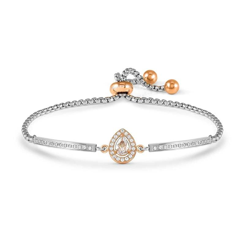 PULSERA MUJER ACERO NOMINATION  ROSEGOLD GOTA ROYAL DREAM 029801/015