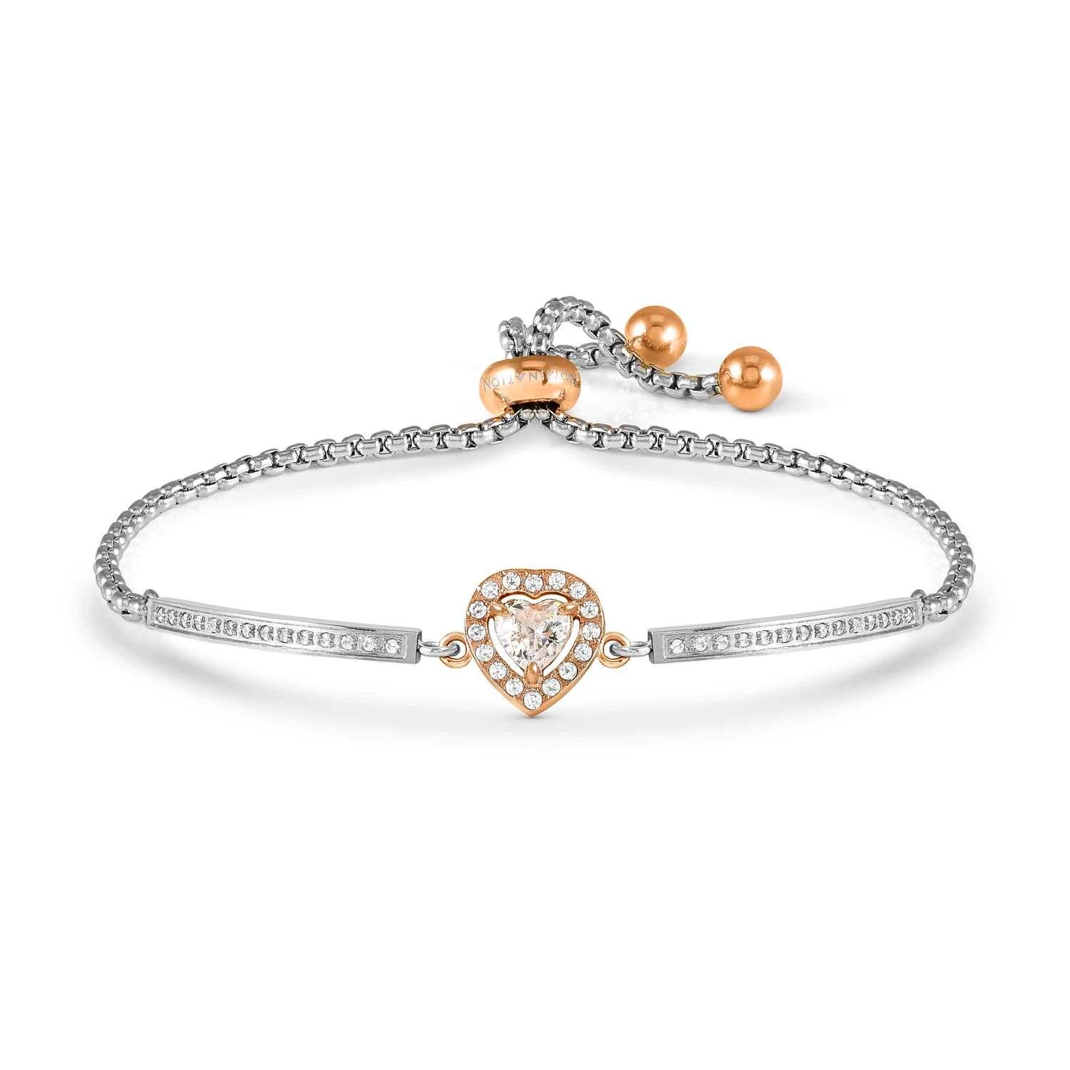PULSERA MUJER ACERO NOMINATION  ROSEGOLD CORAZON ROYAL DREAM 029801/031