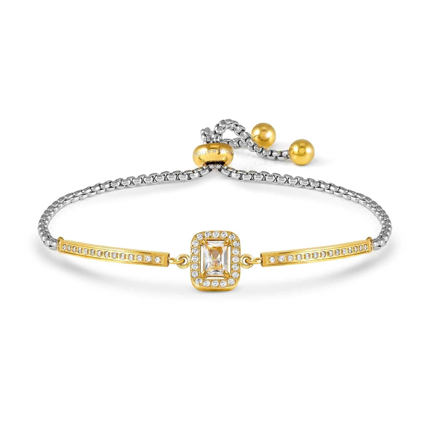 PULSERA MUJER ACERO NOMINATION PLATEADO RECTÁNGULO ROYAL DREAM 029802/037