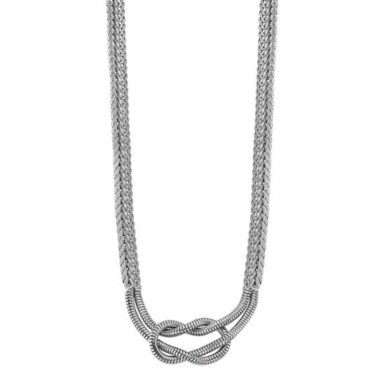COLLAR MUJER LOTUS ACERO LS2431-1/1